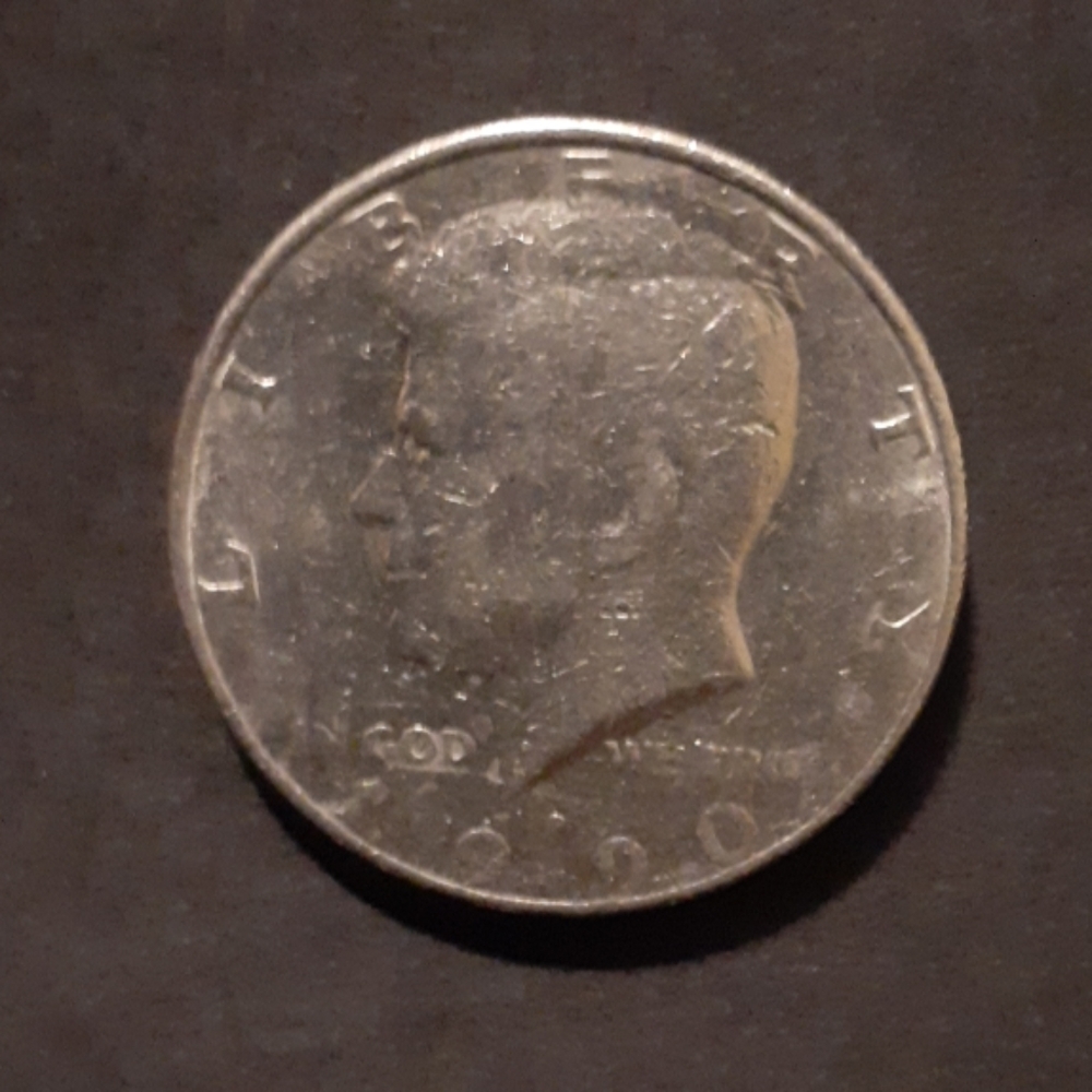 John F.Kennedy half dollar 1990